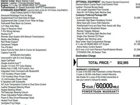 Used 2019 RAM 1500 Laramie AWD/4WD image 2