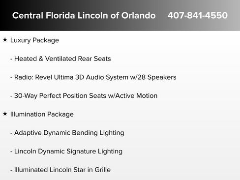 New 2025 Lincoln Aviator Reserve w/ Equipment Group 201A image 10