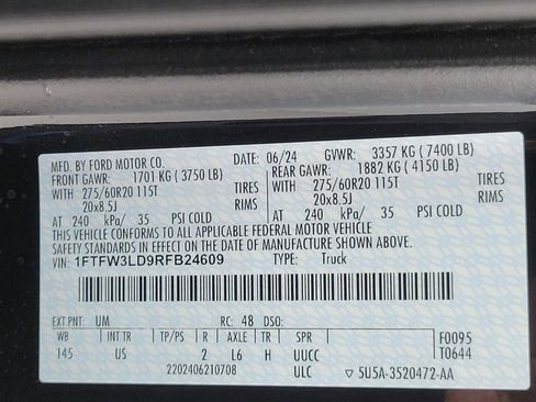Certified 2024 Ford F150 XLT w/ Equipment Group 302A MID AWD/4WD image 27