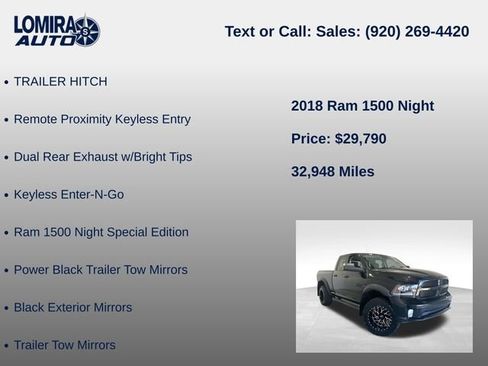 Used 2018 RAM 1500 Sport AWD/4WD image 33