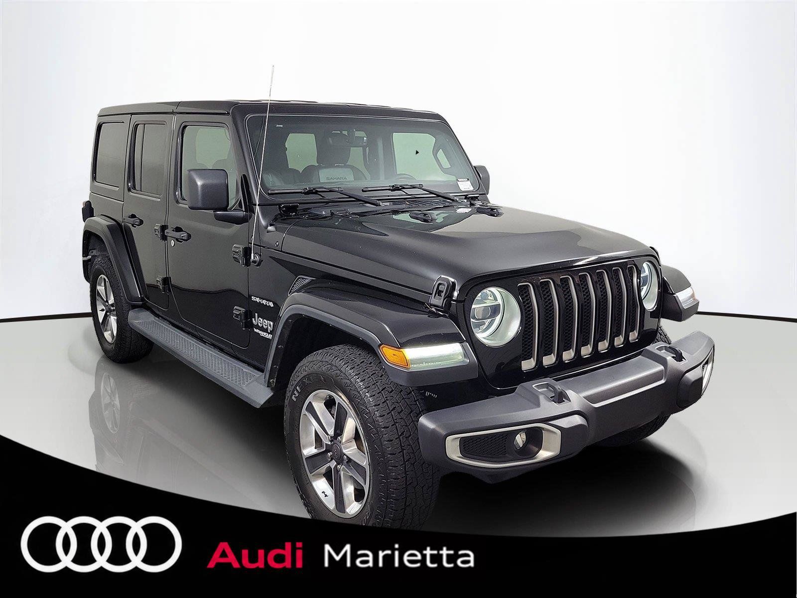 Used 2018 Jeep Wrangler Unlimited Sahara w/ Dual Top Group AWD/4WD image 1