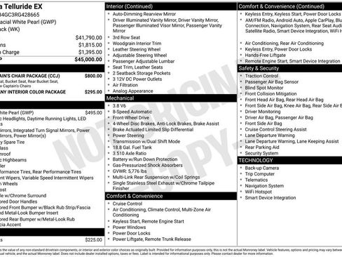 Certified 2024 Kia Telluride EX w/ EX Captain's Chair Package FWD image 26