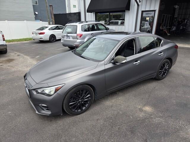 Used 2021 INFINITI Q50 Luxe RWD image 4