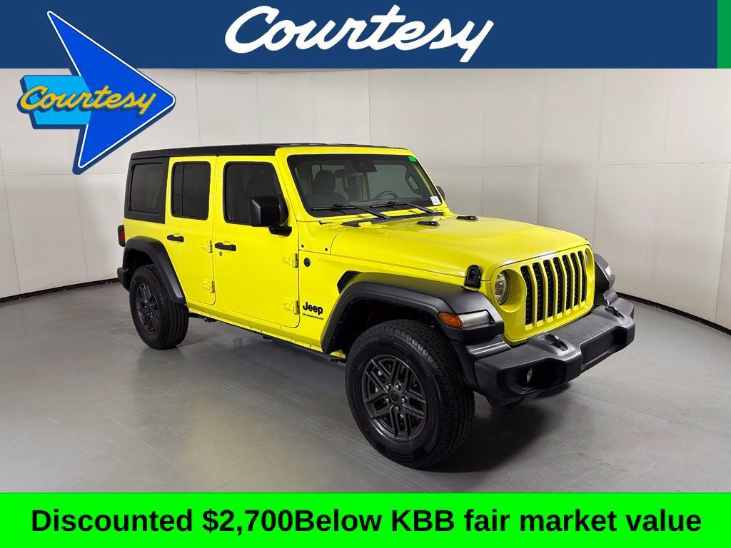 Used 2024 Jeep Wrangler Unlimited Sport AWD/4WD image 1