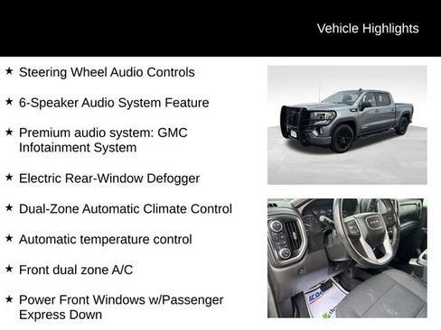 Used 2021 GMC Sierra 1500 Elevation w/ LPO, Elevation Black Package AWD/4WD image 15