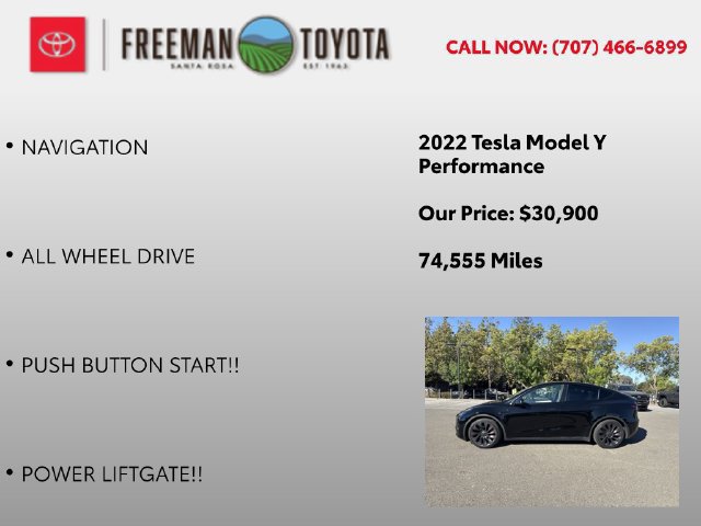 Used 2022 Tesla Model Y Performance AWD/4WD image 8