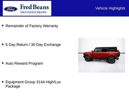Used 2024 Ford Bronco Outer Banks AWD/4WD image 7