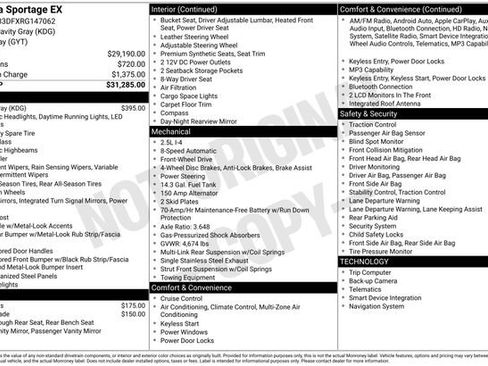 Used 2024 Kia Sportage EX image 33