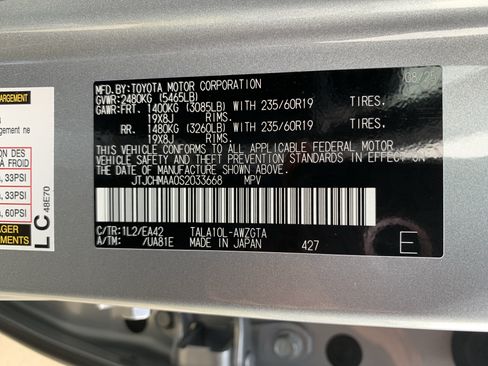 Used 2025 Lexus RX 350 Premium w/ Accessory Package (Z1) FWD image 36