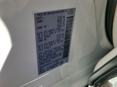 New 2026 Nissan Pathfinder Rock Creek AWD/4WD image 16