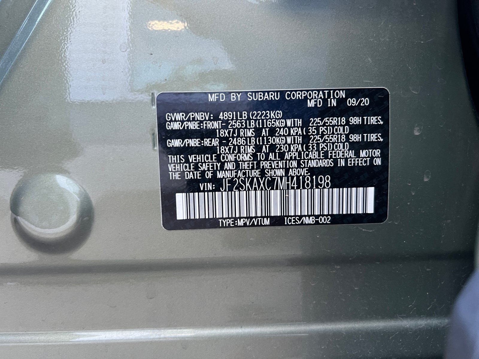 Used 2021 Subaru Forester Touring AWD/4WD image 24