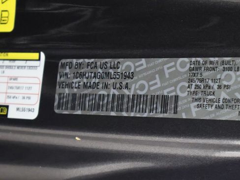 Used 2021 Jeep Gladiator Sport AWD/4WD image 41