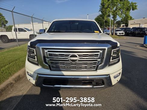 Used 2023 Nissan Titan Platinum Reserve w/ Off Road Protection Package AWD/4WD image 2
