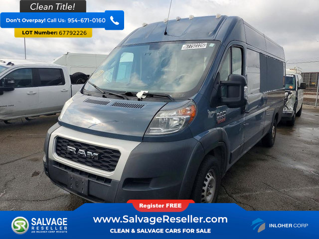 Used 2020 RAM ProMaster 3500 FWD image 1