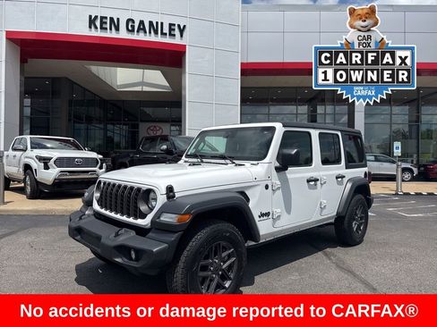 Used 2025 Jeep Wrangler Unlimited Sport AWD/4WD image 1