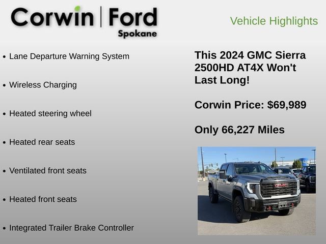Used 2024 GMC Sierra 2500 AT4X AWD/4WD image 12