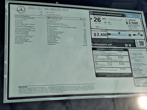 New 2026 Mercedes-Benz GLC 300 4MATIC image 19