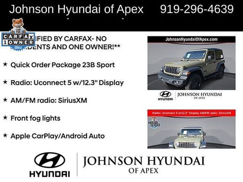 Used 2025 Jeep Wrangler Sport image 8