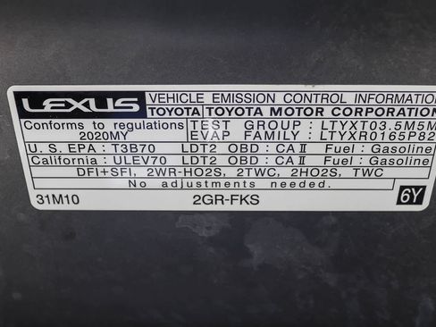 Used 2020 Lexus RX 350L FWD w/ Premium Package image 32