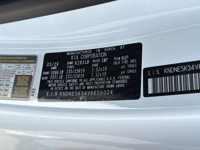 New 2027 Kia Carnival SX w/ Dark Edition Package FWD image 26