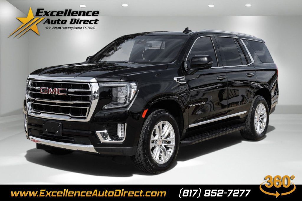 Used 2021 GMC Yukon SLT w/ SLT Premium Package RWD image 1
