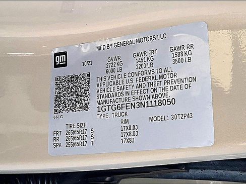 Used 2022 GMC Canyon AT4 w/ Driver Alert Package AWD/4WD image 35