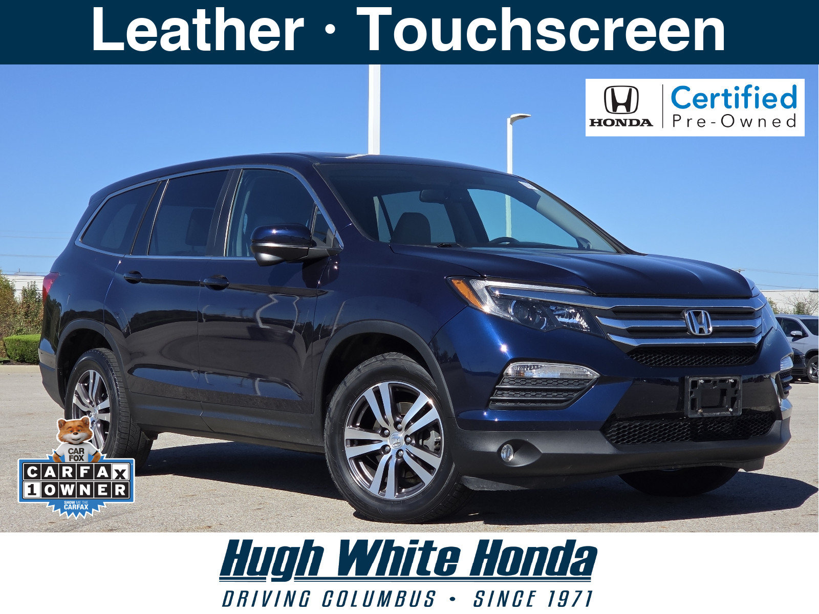 Used 2016 Honda Pilot EX-L image 1