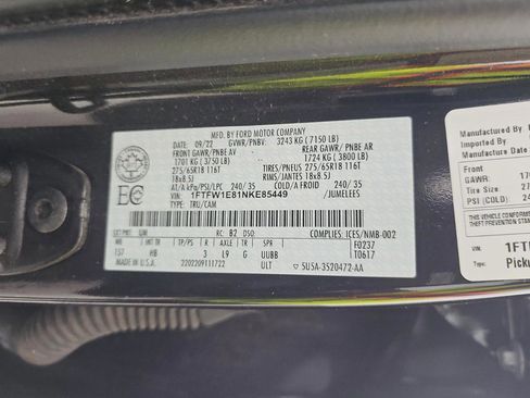 Used 2022 Ford F150 Lariat image 18