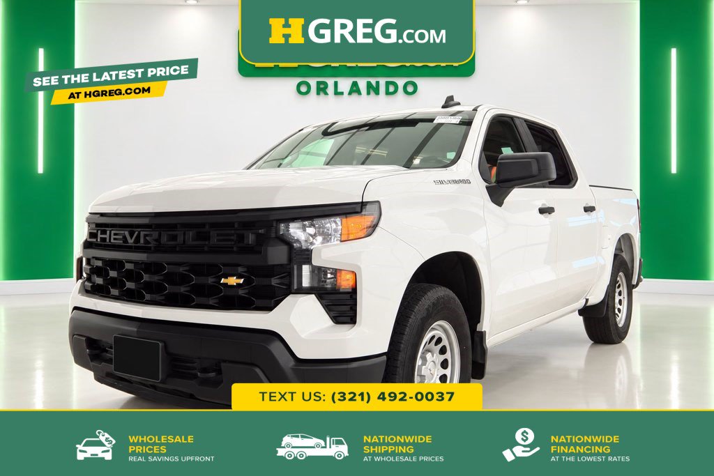 Used 2025 Chevrolet Silverado 1500 W/T w/ WT Value Package AWD/4WD image 1