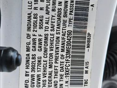 Used 2021 Honda Civic EX image 21