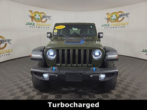 Certified 2023 Jeep Wrangler Unlimited Rubicon 4xe w/ Dual Top Group AWD/4WD image 3
