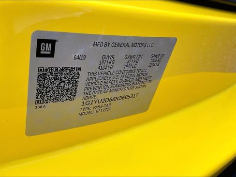 Used 2019 Chevrolet Corvette Z06 image 21