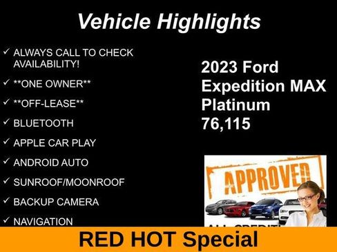 Used 2023 Ford Expedition Max Platinum AWD/4WD image 10