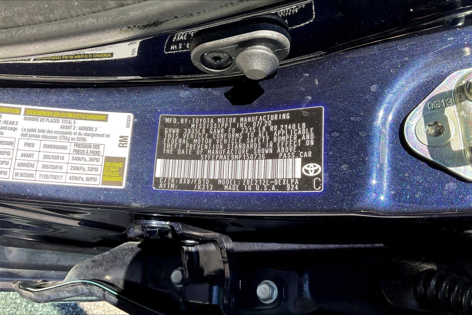 Used 2021 Toyota Corolla LE FWD image 33