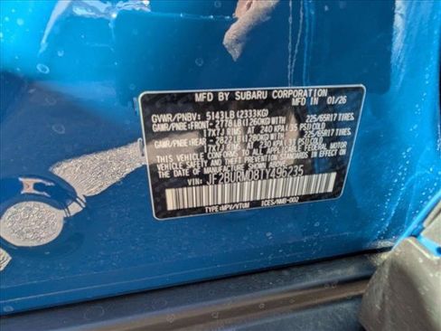 New 2026 Subaru Outback Wilderness AWD/4WD image 23
