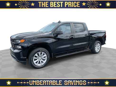 Certified 2021 Chevrolet Silverado 1500 Custom AWD/4WD image 1