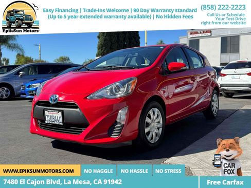 Used 2016 Toyota Prius C One image 1