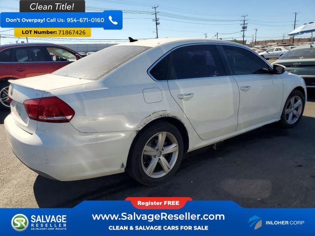 Used 2012 Volkswagen Passat 2.5 SE FWD image 4