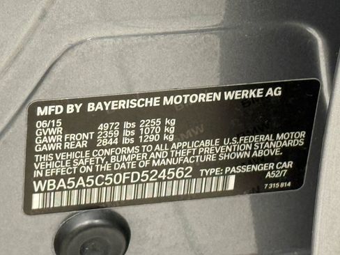 Used 2015 BMW 528i Sedan RWD image 41