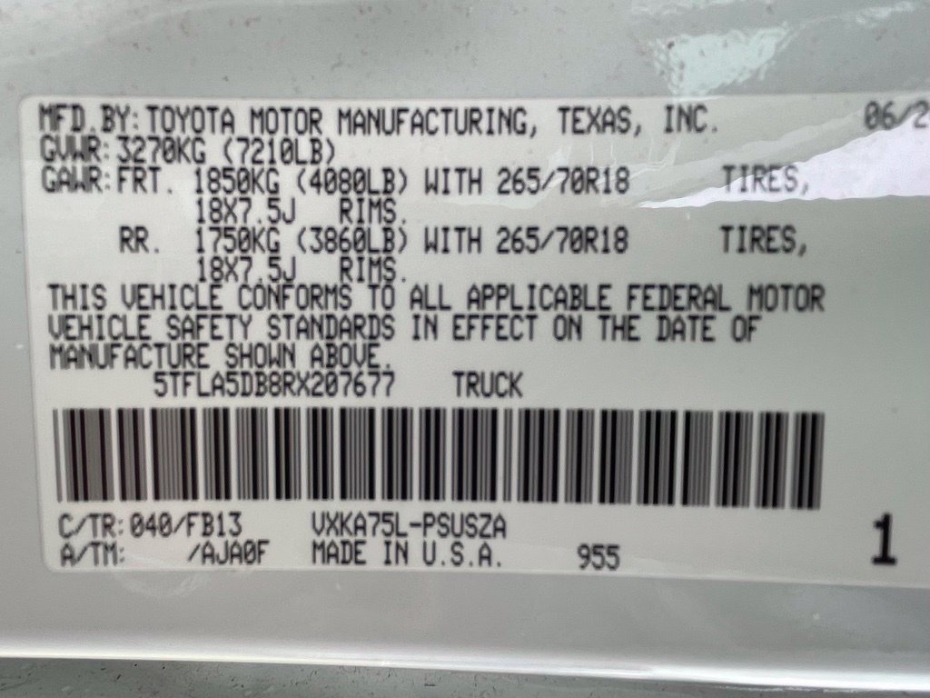 Used 2024 Toyota Tundra SR5 AWD/4WD image 30