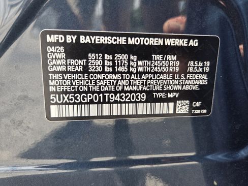 Used 2026 BMW X3 xDrive30 w/ Convenience Package AWD/4WD image 19