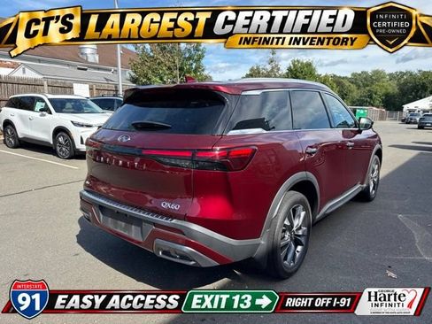 Certified 2022 INFINITI QX60 Luxe w/ Cargo Package AWD/4WD image 3