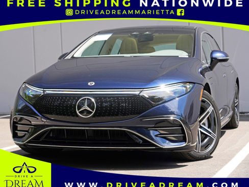 Used 2023 Mercedes-Benz EQS 580 4MATIC Sedan image 1