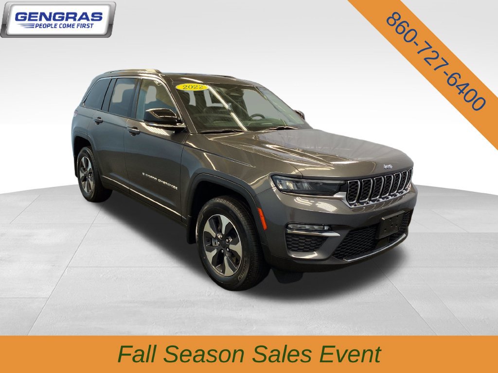 Used 2022 Jeep Grand Cherokee Limited 4xe w/ MOPAR Finishing Package AWD/4WD 360° Tour