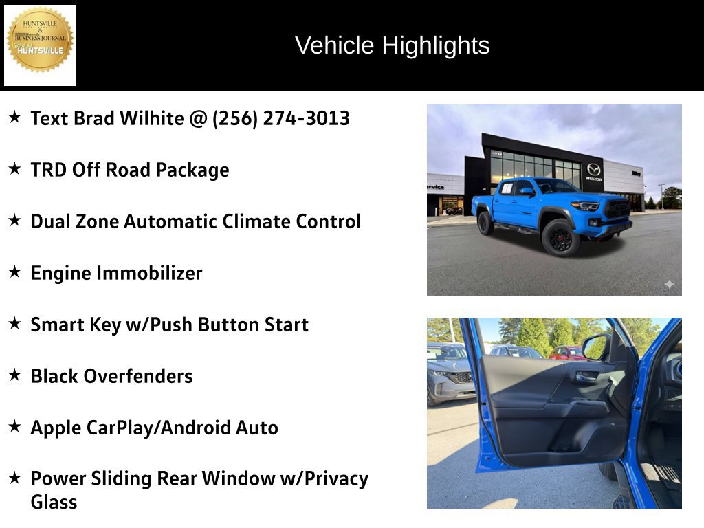 Used 2020 Toyota Tacoma TRD Off-Road AWD/4WD image 6