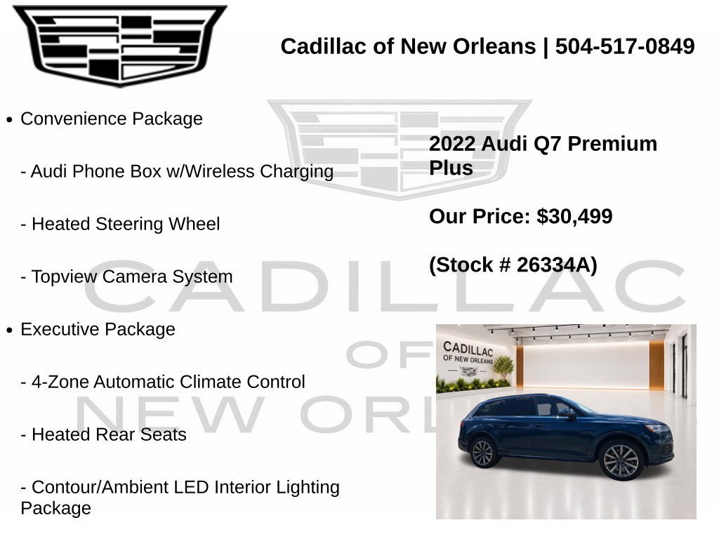 Used 2022 Audi Q7 2.0T Premium Plus AWD/4WD image 7