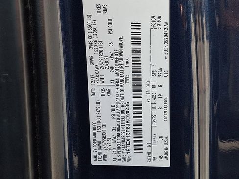 Used 2018 Ford F150 XL w/ Equipment Group 101A Mid AWD/4WD image 24