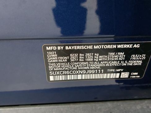 Used 2022 BMW X5 xDrive40i w/ Premium Package image 37