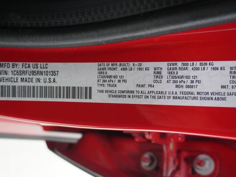 Used 2024 RAM 1500 TRX w/ TRX Level 2 Equipment Group AWD/4WD image 35