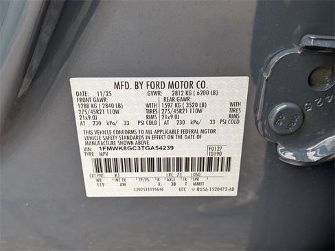 New 2026 Ford Explorer ST w/ Sun And Sound Package image 57